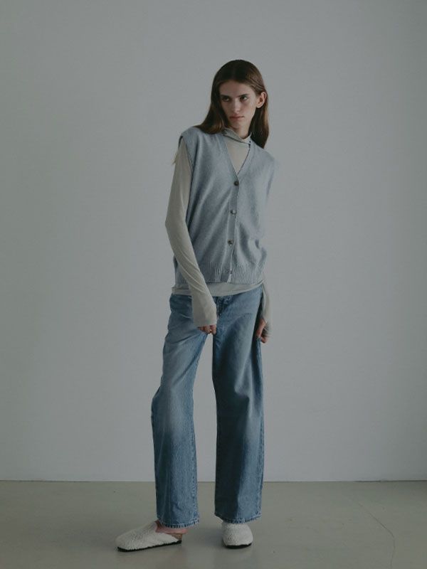 バーサタイルハイネックシアーロンTee ( GREEN)