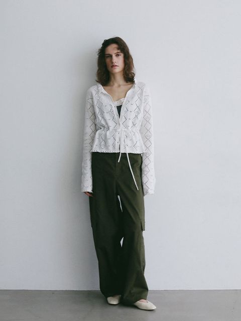 チノクロススティフカーゴパンツ (KHAKI)