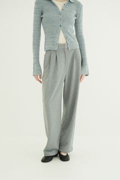 ツータック スウェットパンツ - TWO TUCK SWEAT PANTS (GREY)