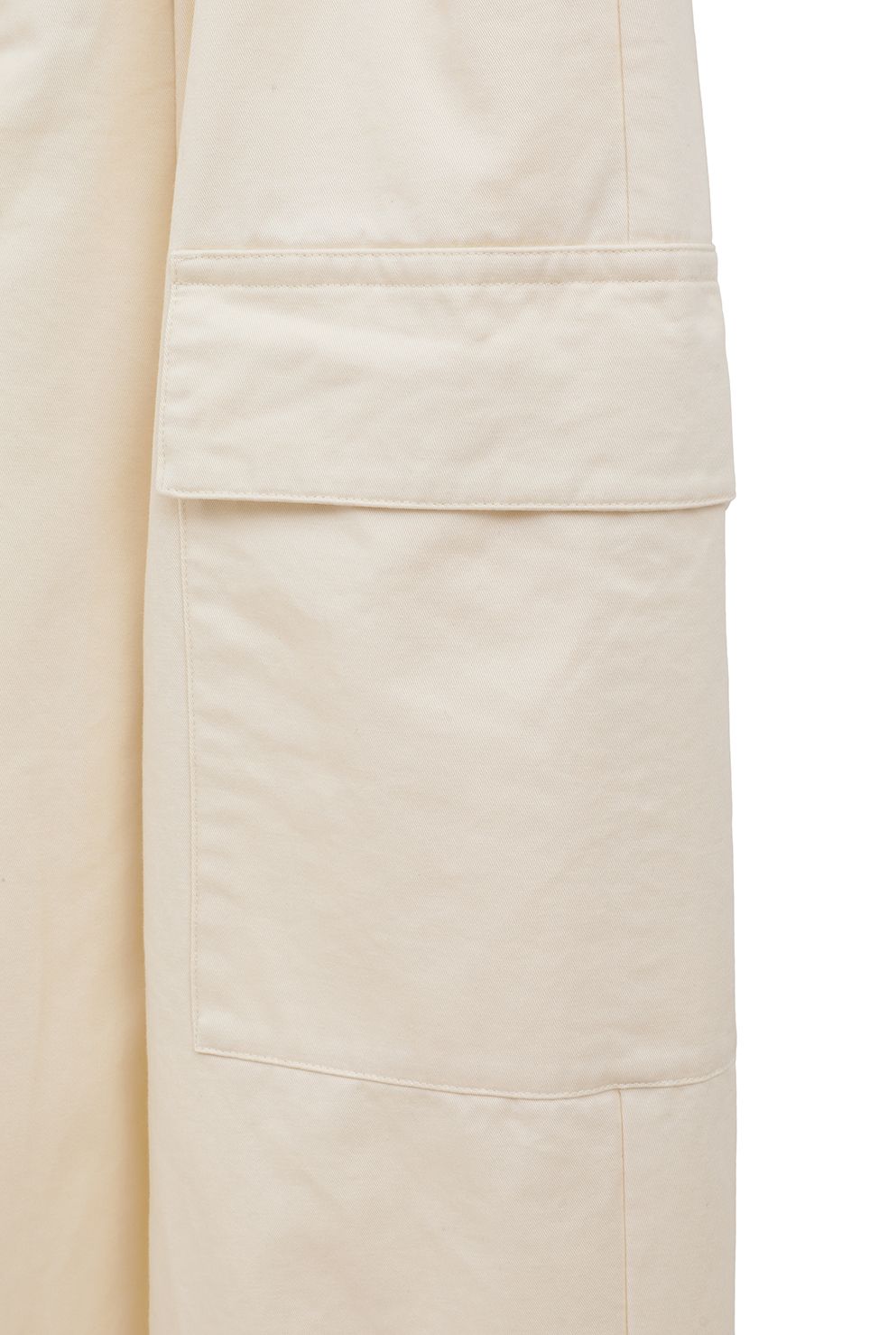 ワイドタックワークパンツ - WIDE TUCK WORK PANTS -  IVORY