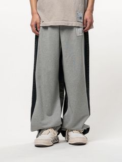 コンバインド スウェット デニム パンツ - Combined Sweat Denim Pants（INDIGO)