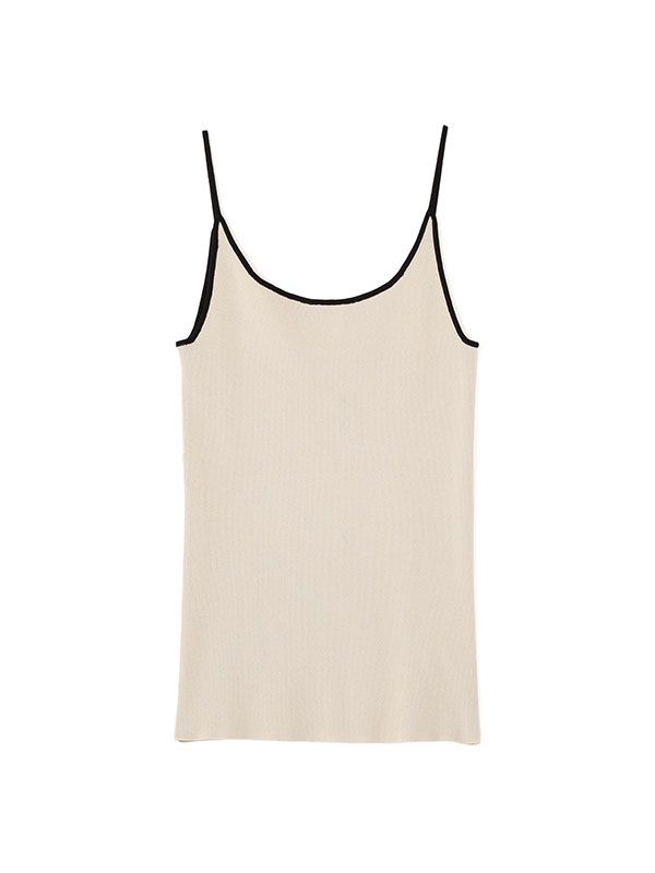 ハイツイストニットキャミソール （BEIGE)