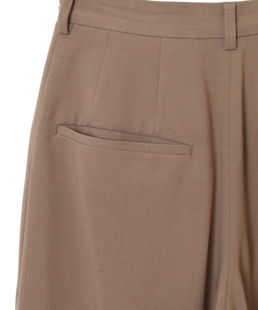 ベーシックタックパンツ - BASIC TUCK PANTS - BEIGE