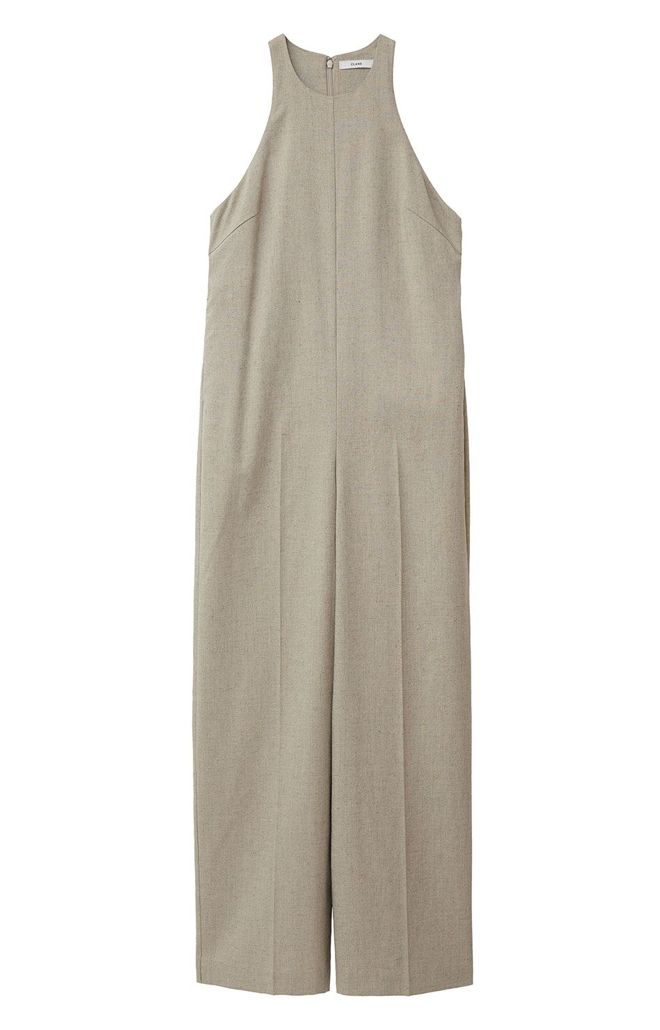 キャミワンピース -  CORSET WAIST CAMISOLE ONEPIECE - BEIGE