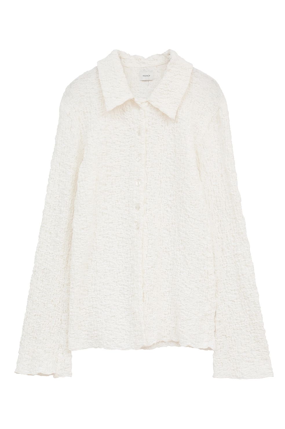 レースシャツトップス | LACE SHIRTS TOPS (WHITE)