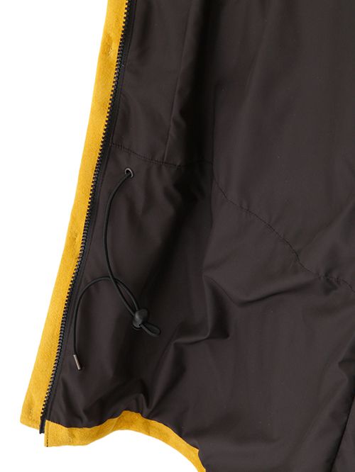 レザーマウンテンパーカー - LEATHER MOUNTAIN PARKA -YELLOW