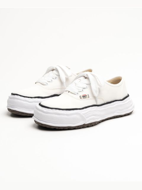 "BAKER 26" OG Sole Canvas Low-top Sneaker - オリジナルソールスニーカー (WHITE)