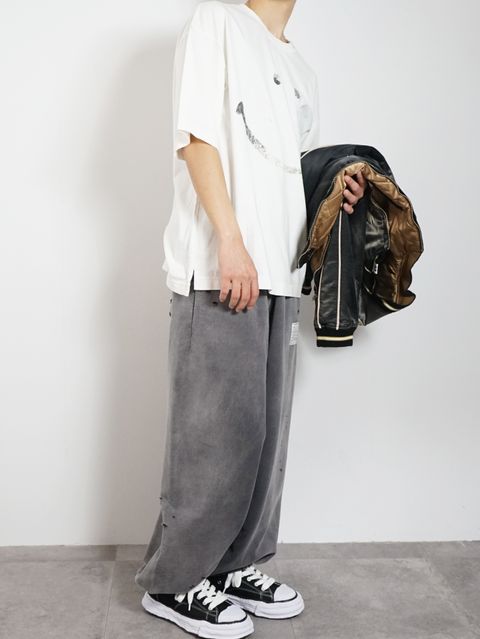 ミハラヤスヒロ 25SS｜スカジャン×ワイドパンツで魅せる最新ストリートコーデ