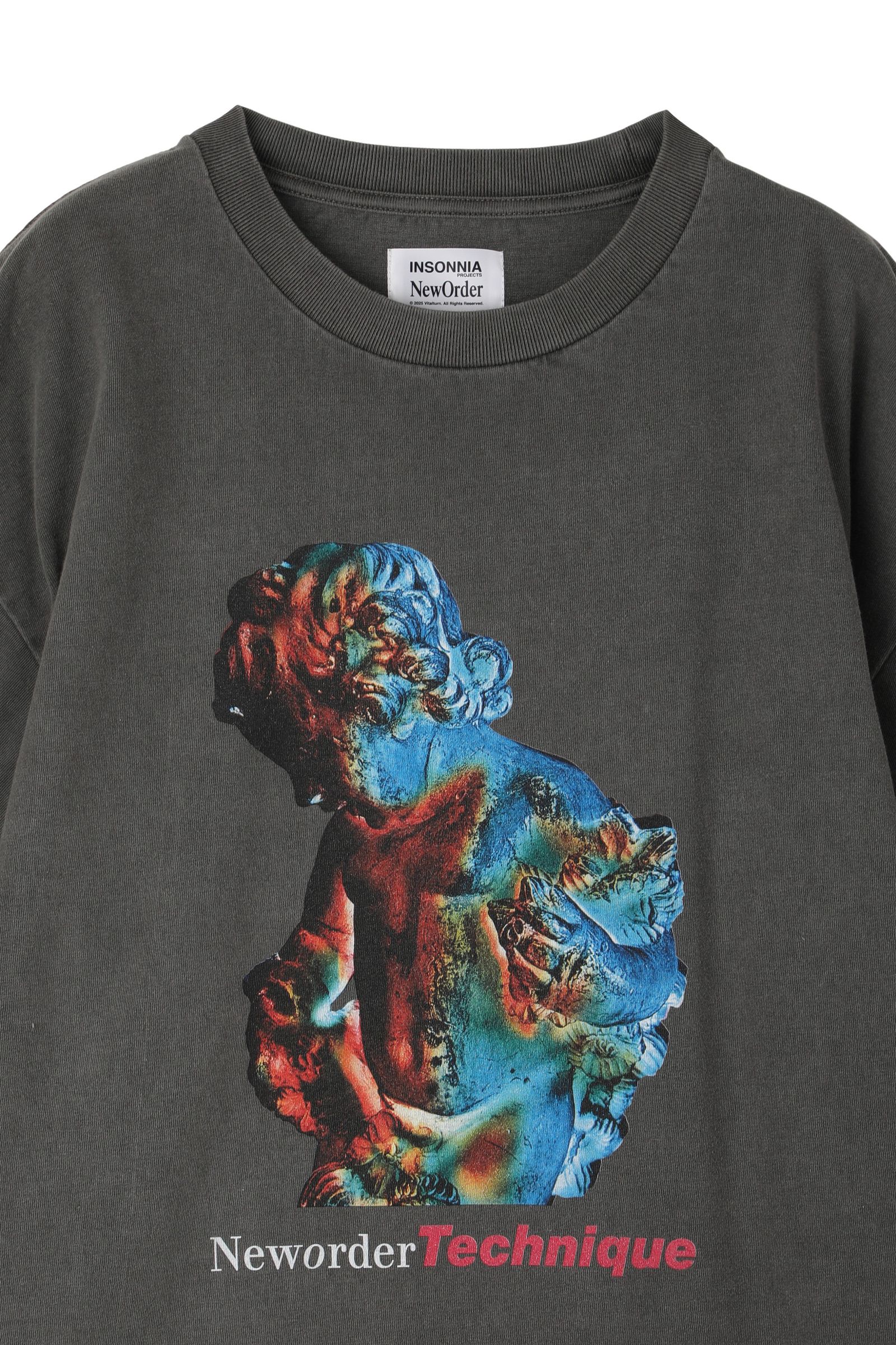 × NEW ORDER TECHNIQUE TEE (BLACK) - プリントティーシャツ