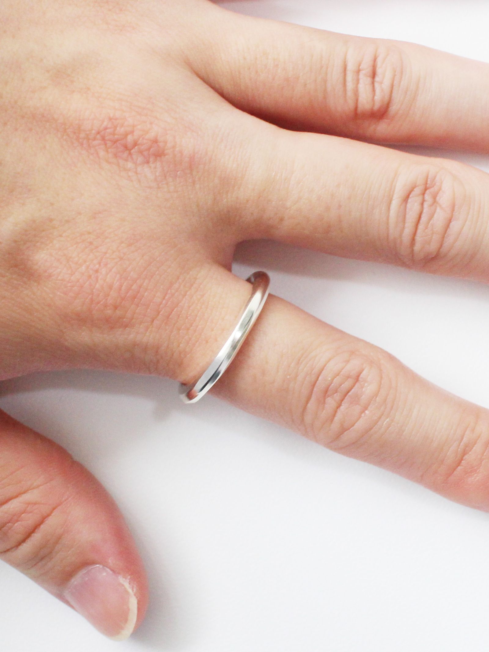 リング クラシック ラウンド ハンマード - ring classic round hammered - M1203