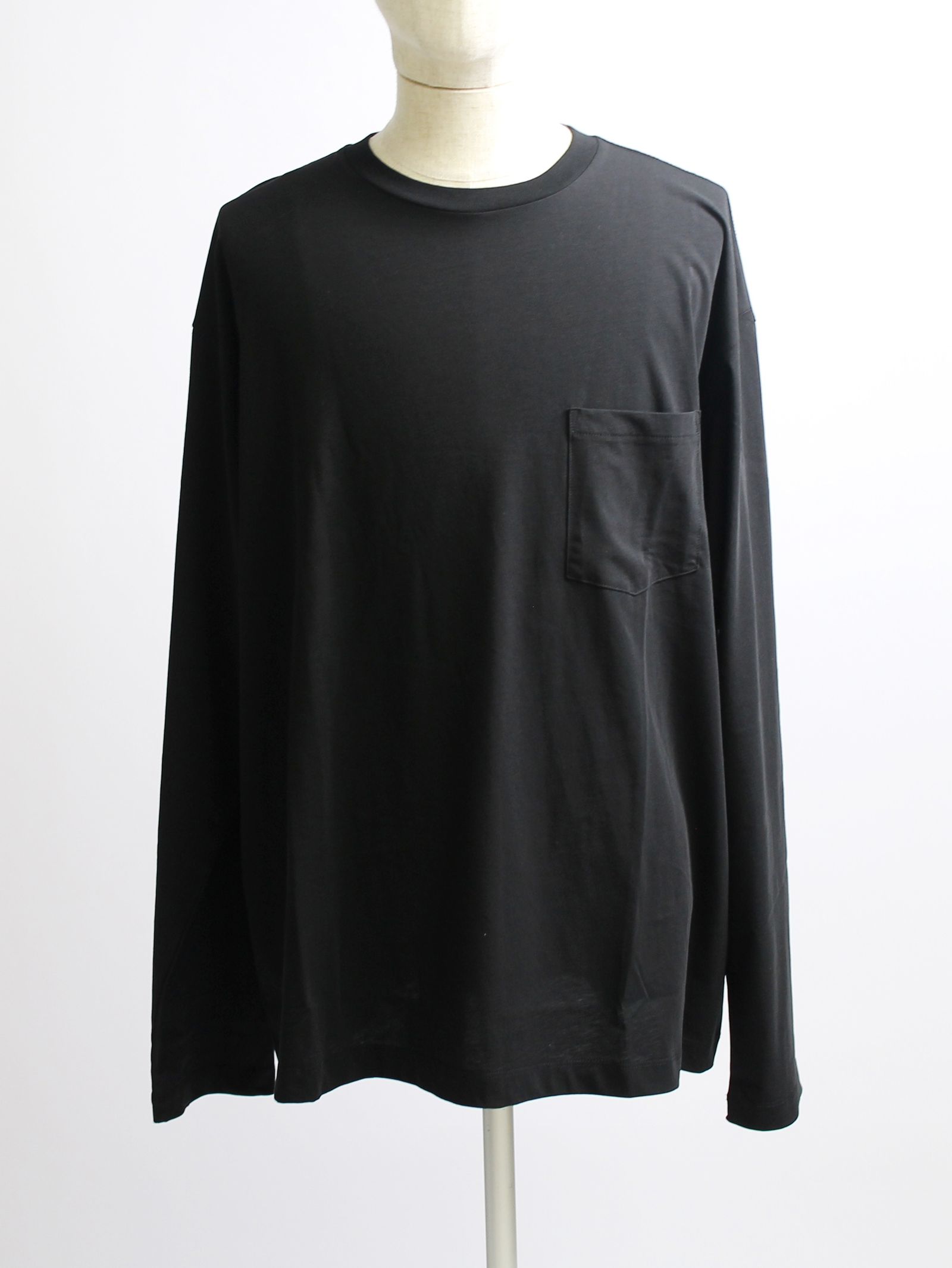 "POCKET TEE L/S - Technorama  - BLACK