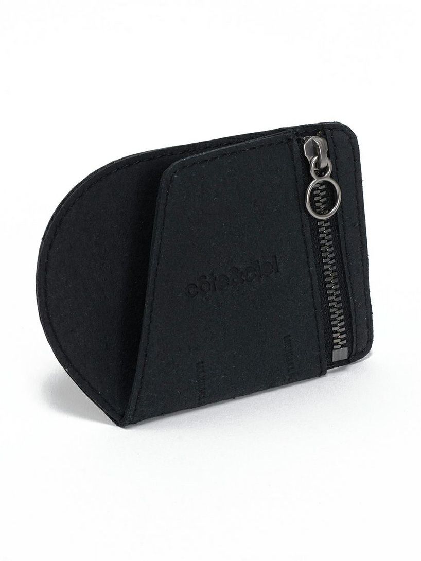 Zippered Coin Purse Eco Leathe - 財布 / ウォレット
