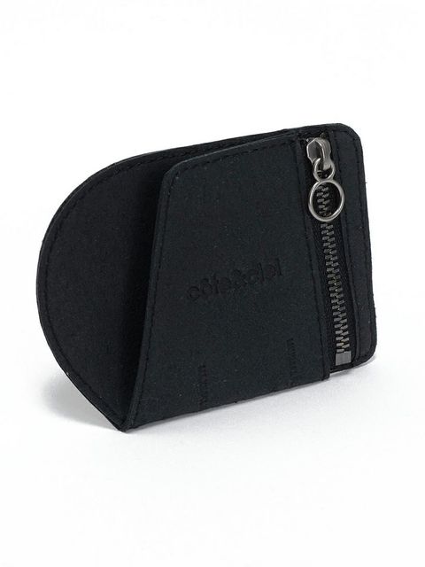 Zippered Coin Purse Eco Leathe - 財布 / ウォレット