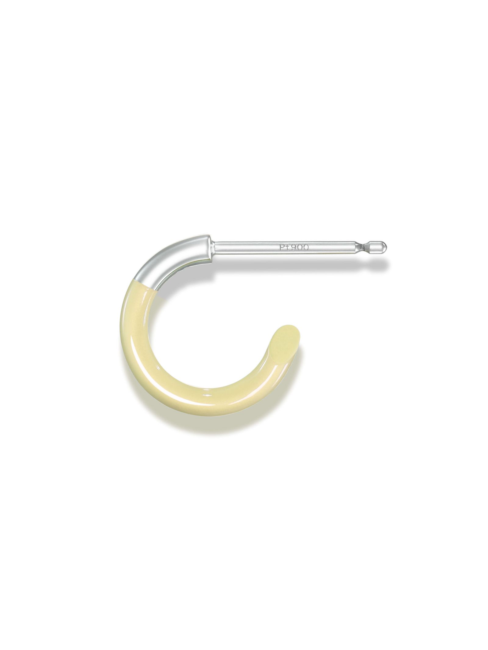 【両耳用】  プラシーボ ピアス - PLACEBO COLOUR 101 - YELLOW