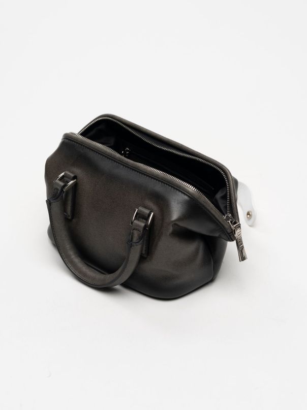 ヴィンテージ スモール ボストンバッグ  - "VINTAGE" Boston Bag Small (BLACK)