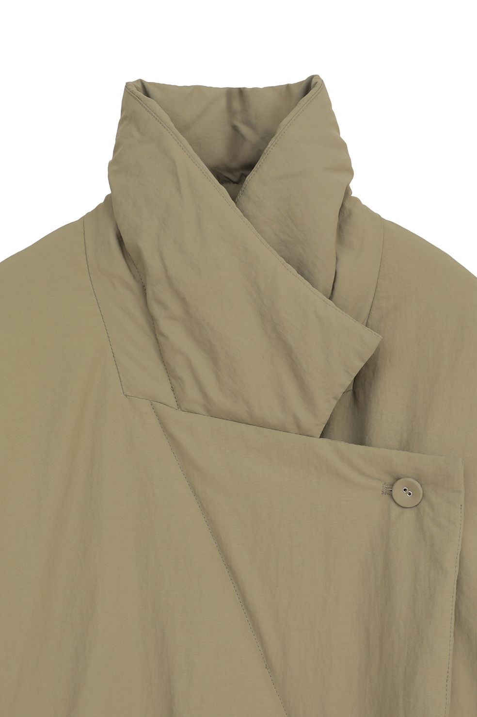 カラーダウン チェスターコート カーキ - COLOR DOWN CHESTER COAT