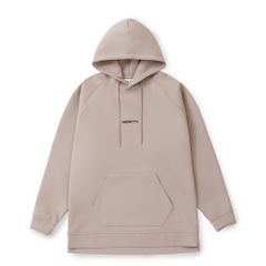 刺繍ロゴパーカー - EMBROIDERY LOGO HOODIE - SAND BEIGE