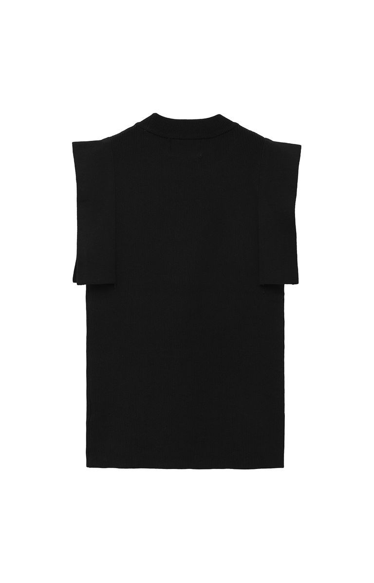 CLANE - スクエアスリーブニットトップス | SQUARE SLEEVE KNIT