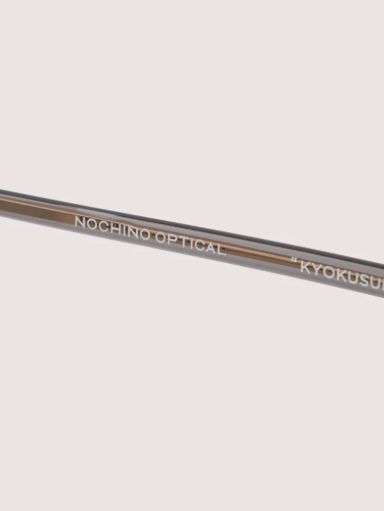 KYOKUSUI (キョクスイ) #6 PLUTINUM SILVER FLAME × BLUE GREY to GREY サングラス / 眼鏡