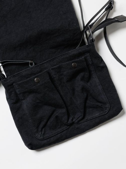 スモールショルダーバッグ  - SMALL SHOULDER BAG BLACK
