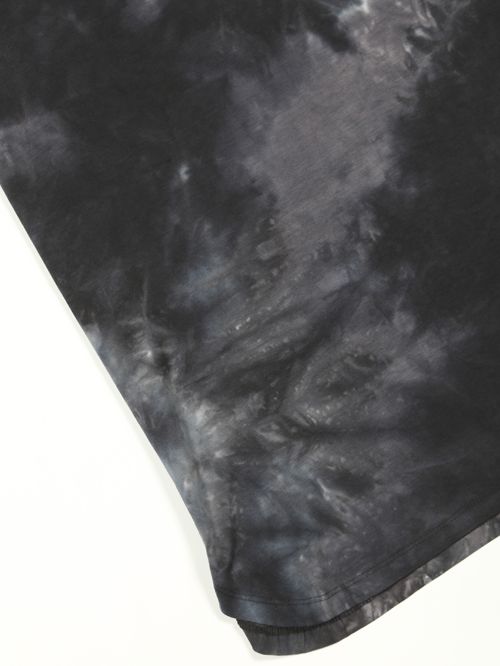 タイダイ天竺Tシャツ - Tie Dye T Shirt - BLACK MIX