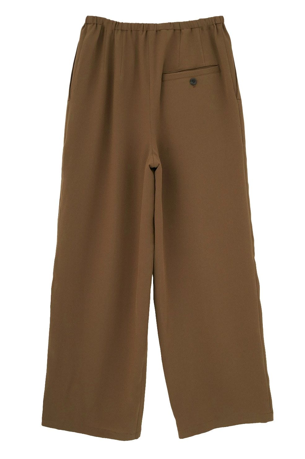 ドローストリングルーズタックパンツ - DRAWSTRING LOOSE TUCK PANTS(BROWN)
