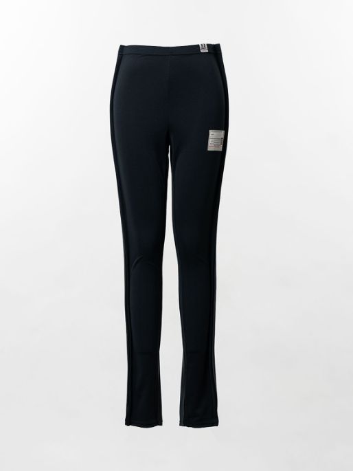 【レディース】 フロントバック コンバインドレギンス - Front Back Combined Leggings (BLACK)
