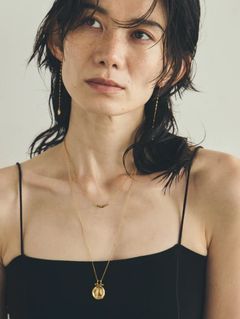 シェルフネックレス GD （S-60cm）