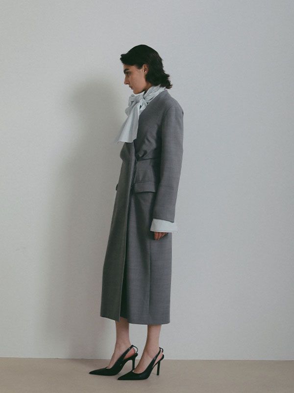 SANTEカシュクールドレス (GREY)