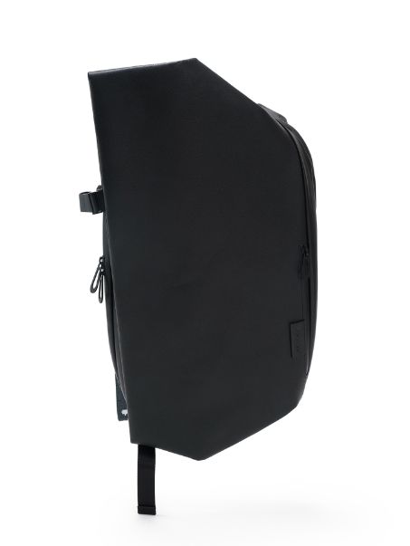 ISAR M ALLURA RECYCLED LEATHER BLACK - バックパック / リュック