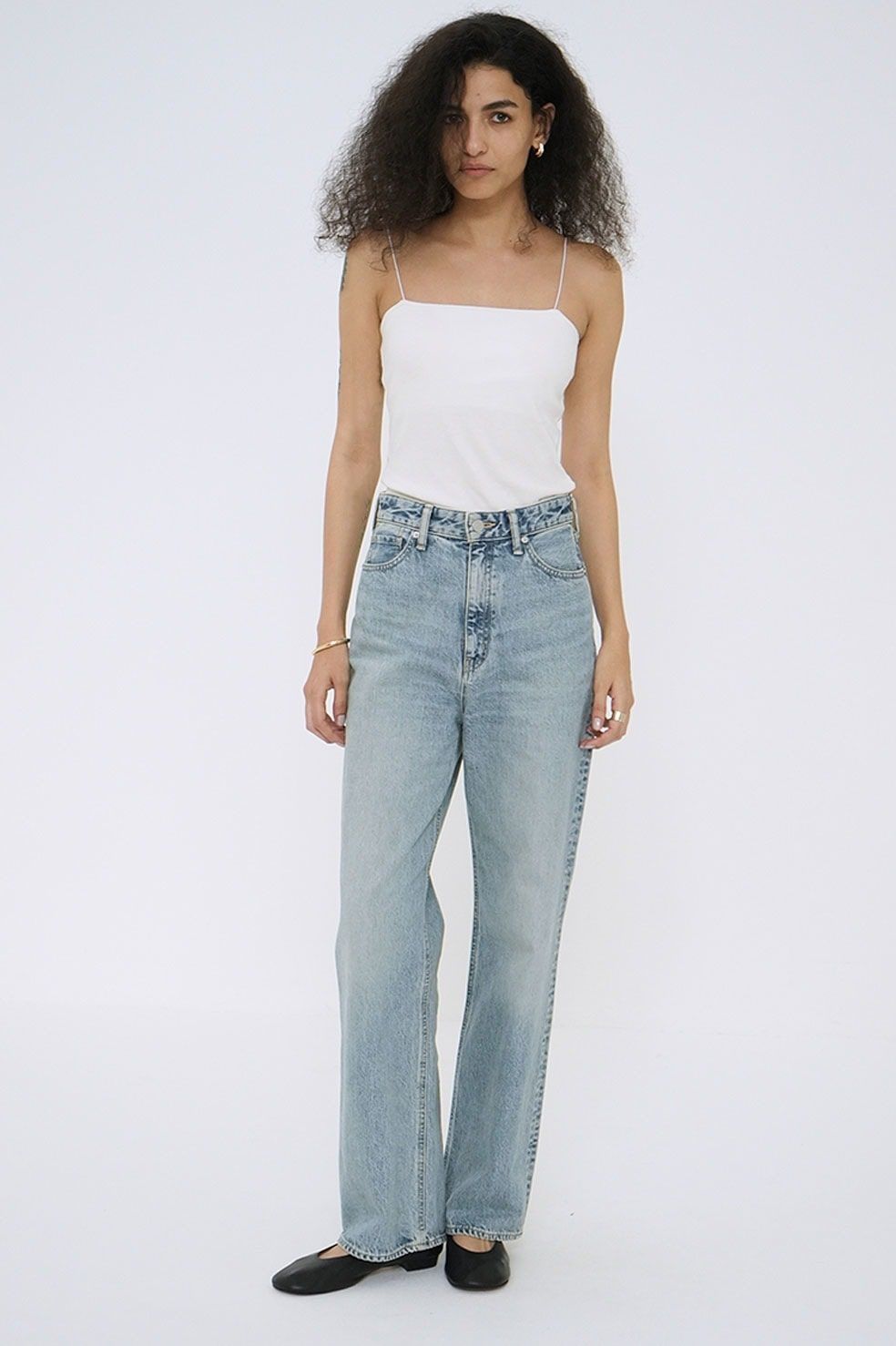 【値下げしました】CLANE SECOND DENIM PANTSアイスブルー CLANE - セコンドデニムパンツ アイスブルー - SECOND DENIM