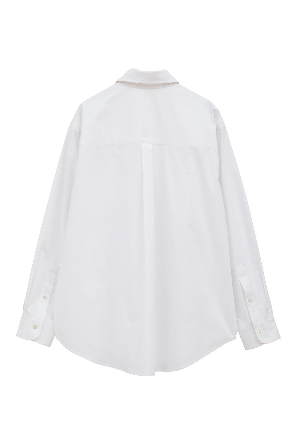 【26AW】 ロゴボタンダウンベーシックシャツ -   LOGO BUTTON-DOWN BASIC SHIRTS （WHITE）
