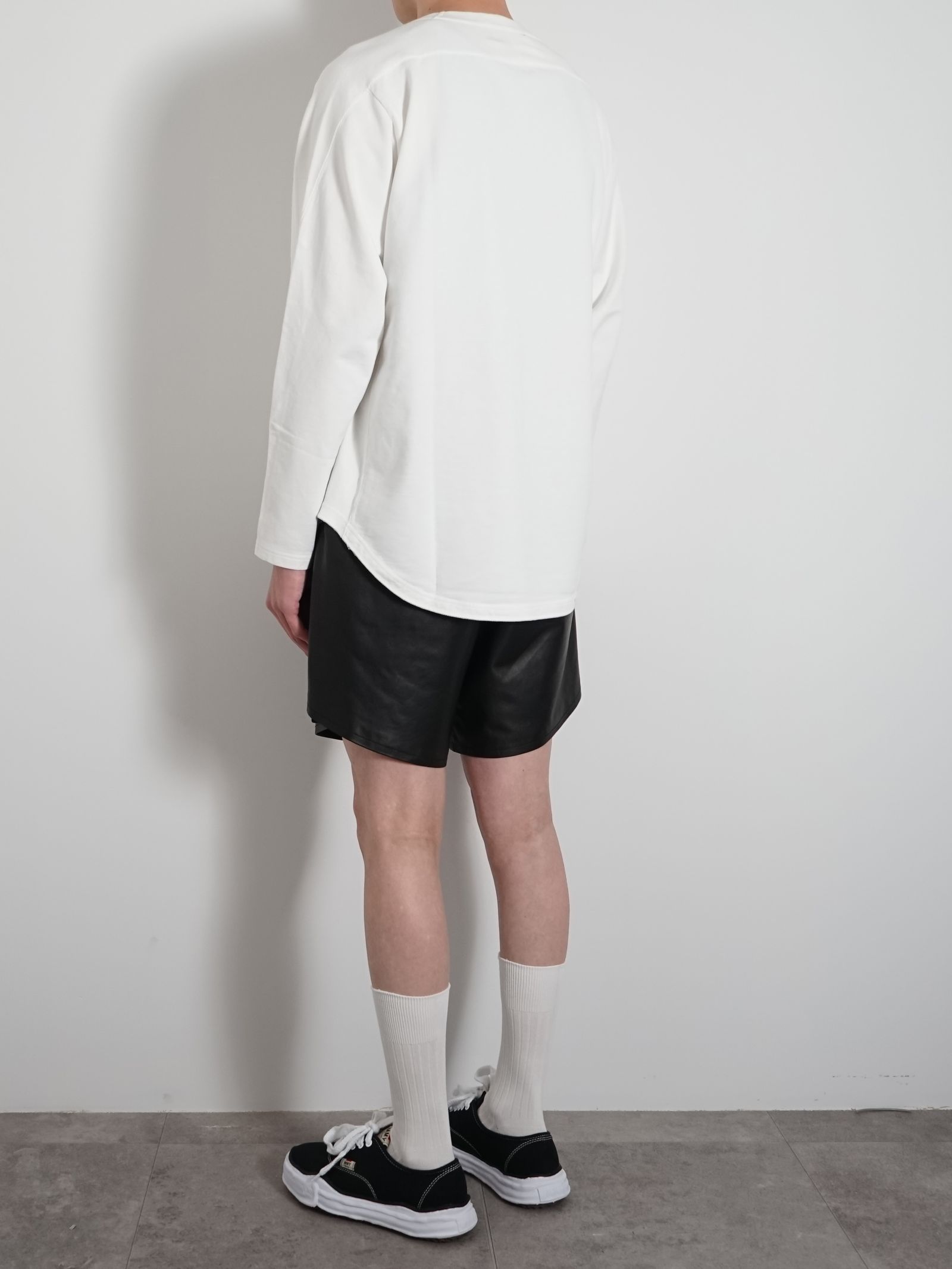 シープ レザーショート パンツ - LEATHER SHORT PANTS - Sheep leather