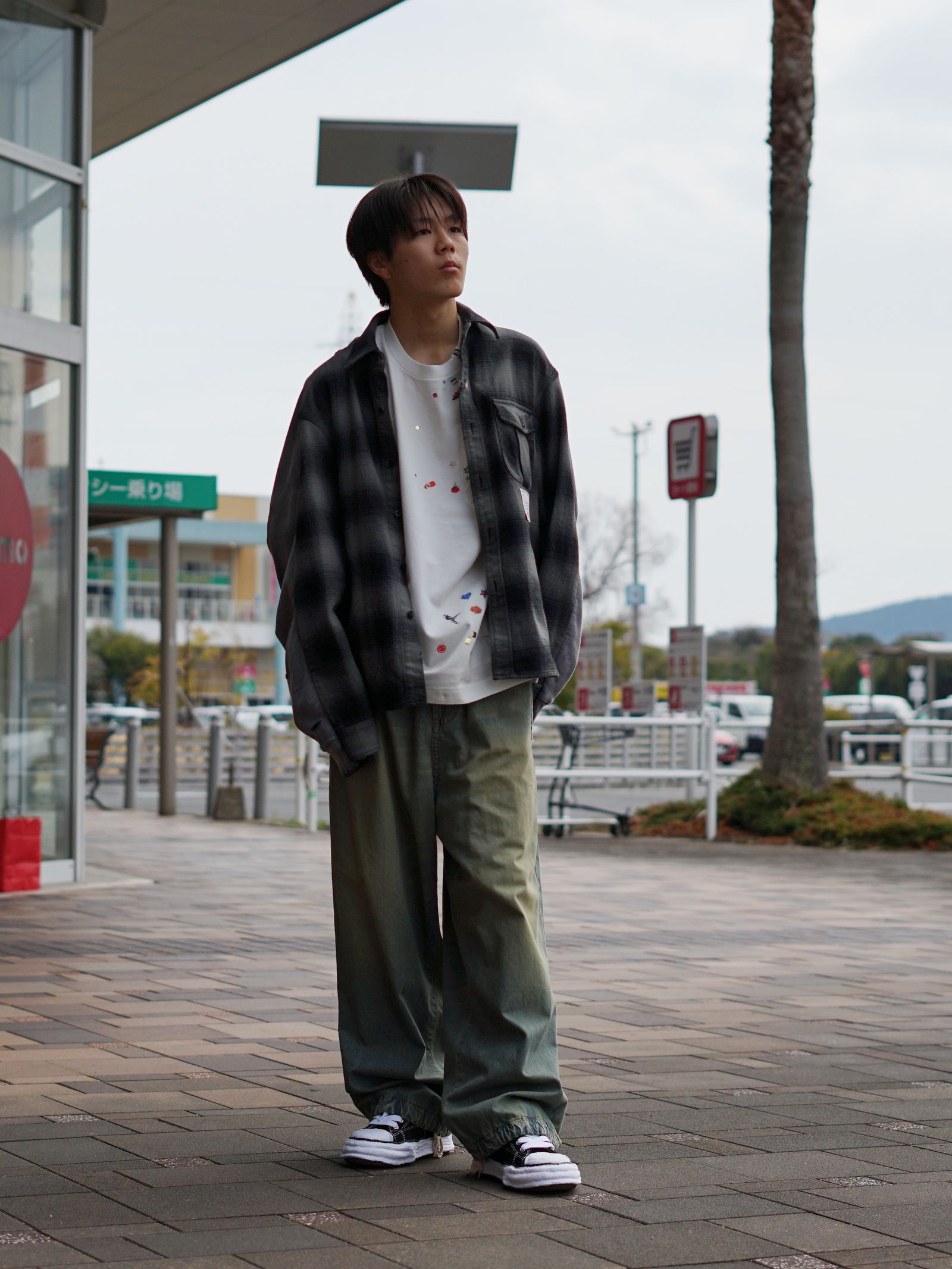 ミハラ定番デニム＋ドッキングデザインでつくるデイリースタイル