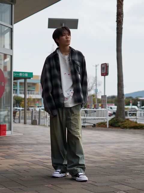 ミハラ定番デニム＋ドッキングデザインでつくるデイリースタイル