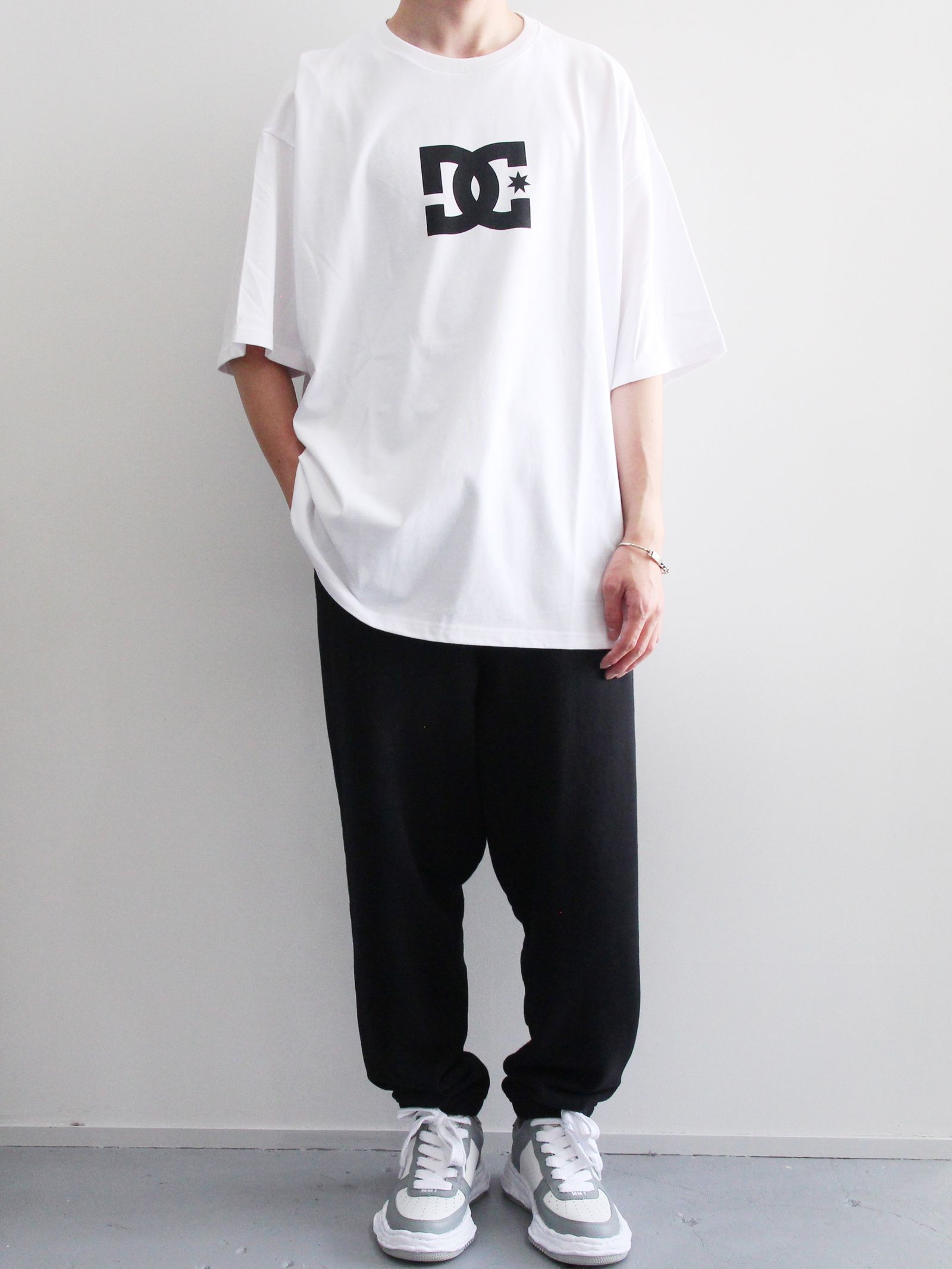 SHORT SLEEVE WIDE TEE COLLAB WITH DC SHOES CHAOS - WHITE