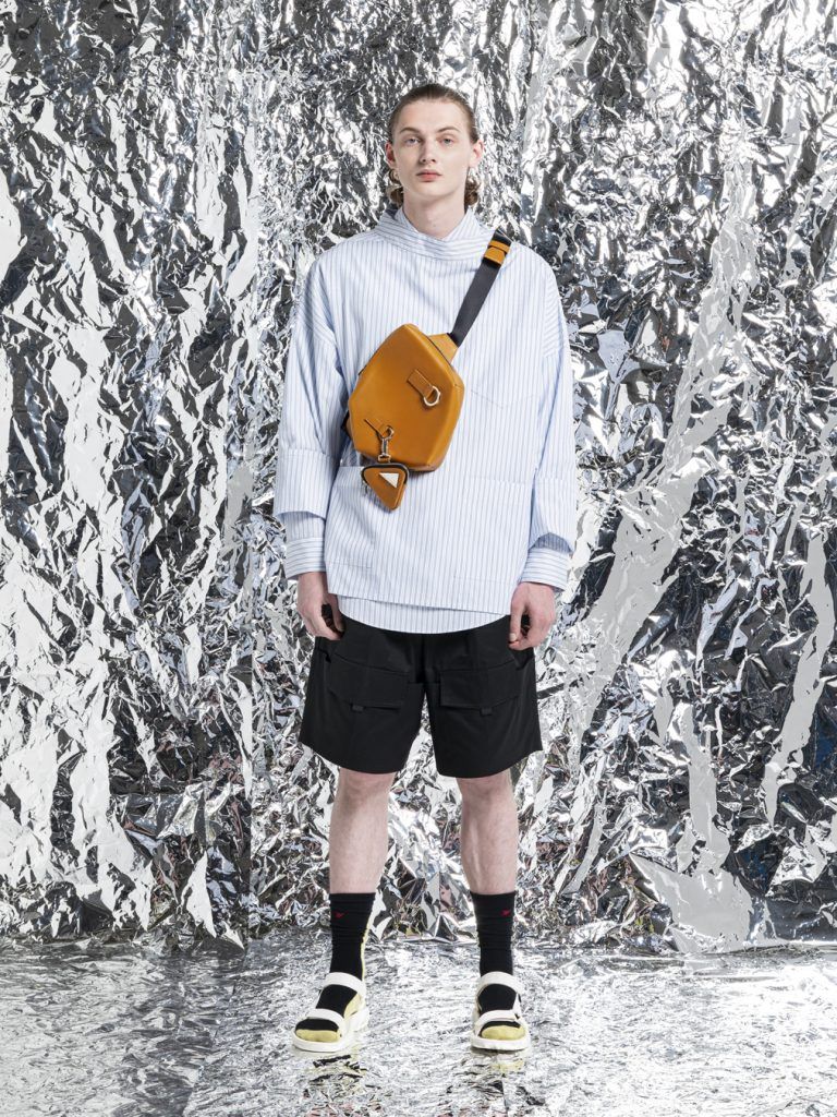 ワークショップ プルオーバー - WORKSHOP PULLOVER - WHITE STRIPE