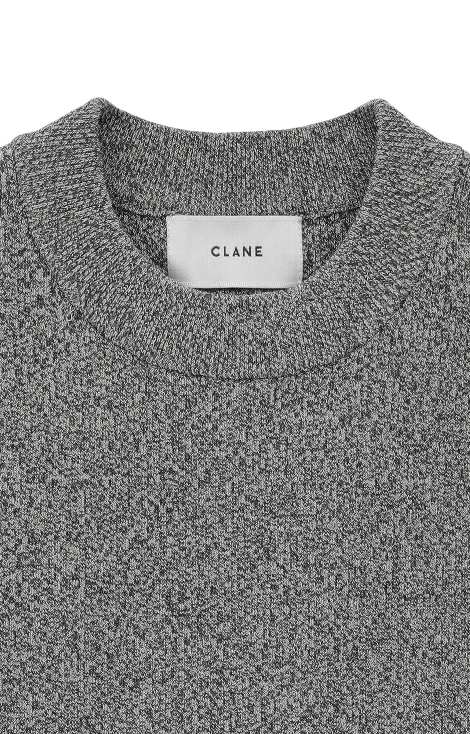 CLANE - スクエアスリーブニットトップス - SQUARE SLEEVE KNIT TOPS