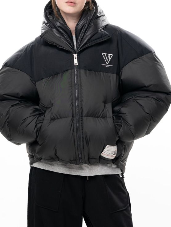 【レディース】 フードダウンブルゾン - HOODED DOWN BLOUSON - BLACK