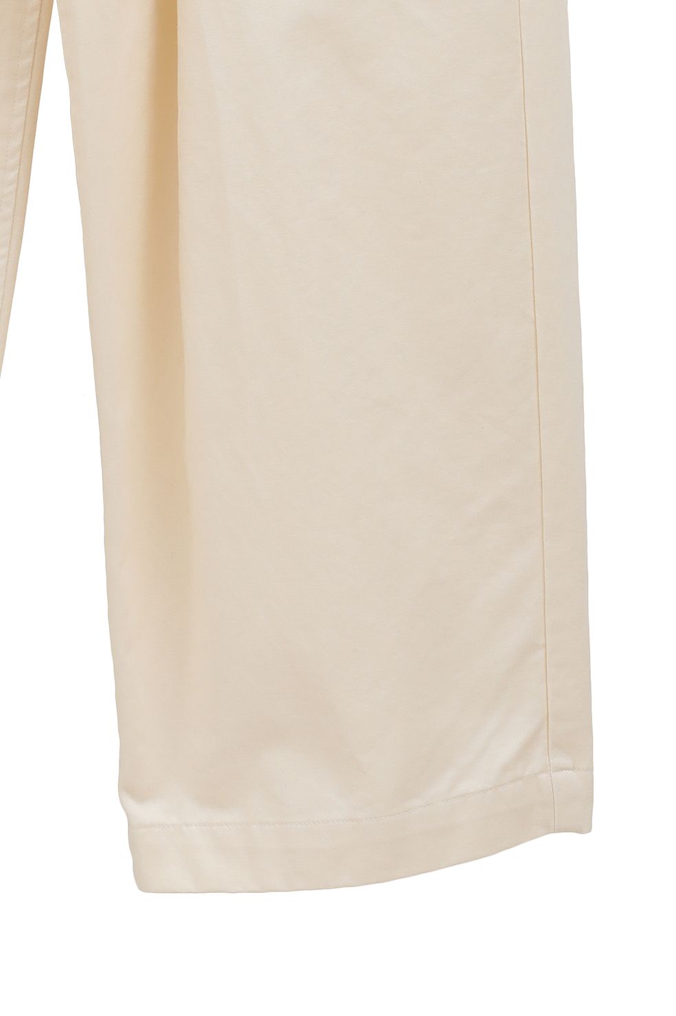 ワイドタックワークパンツ - WIDE TUCK WORK PANTS -  IVORY