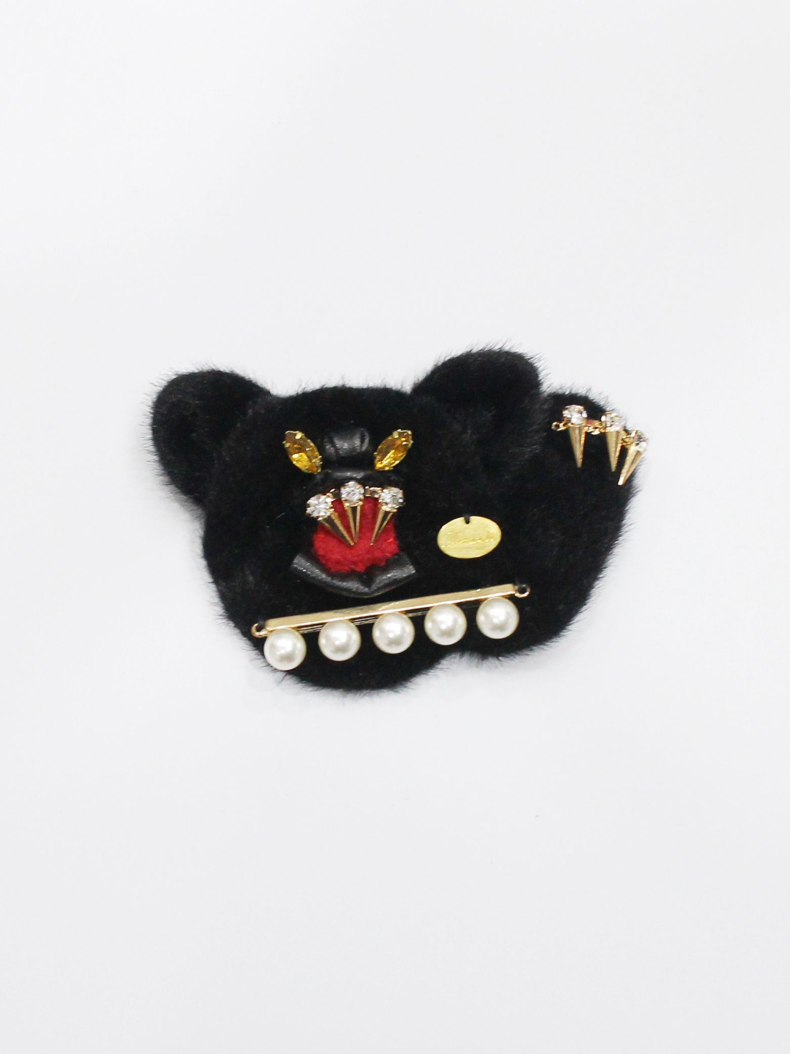 クロヒョウブローチ -  Black panther brooch