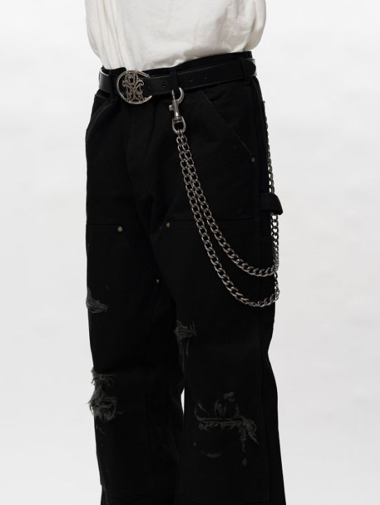 Double Wallet Chain - ダブルウォレットチェーン - BLACK