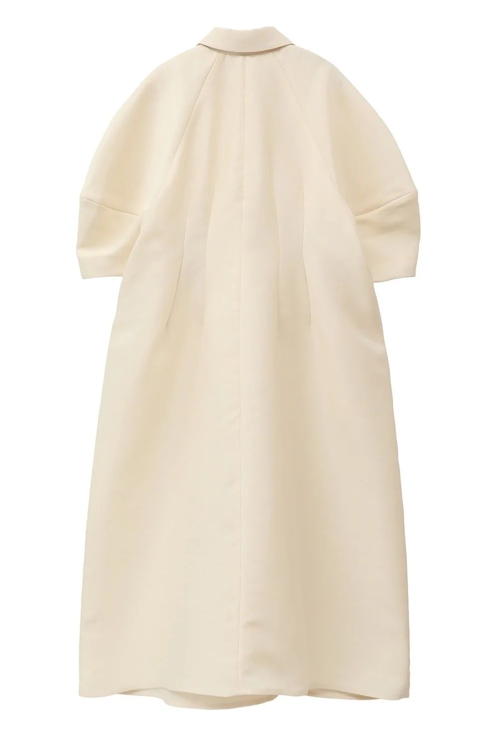 フォームスリーブワンピース -  FORM SLEEVE ONEPIECE IVORY