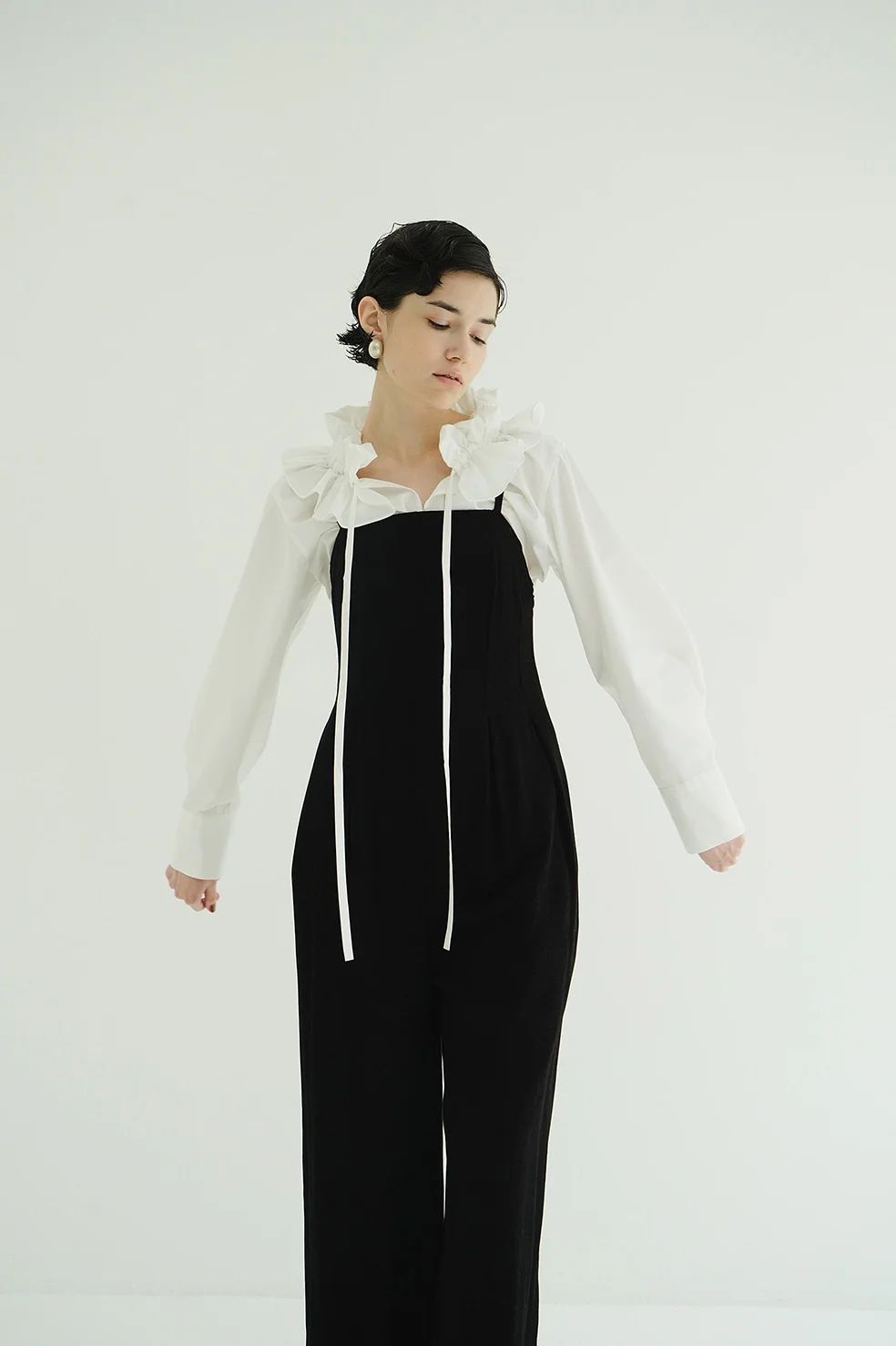 ラウンドカット オールインワン - ROUND CUT ALL IN ONE (BLACK)