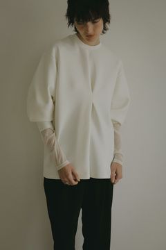 ウエスト タックカット トップス - WAIST TUCK CUT TOPS - WHITE
