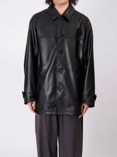 UNIVERSAL PRODUCTS - レザーカーコート - LEATHER CAR COAT