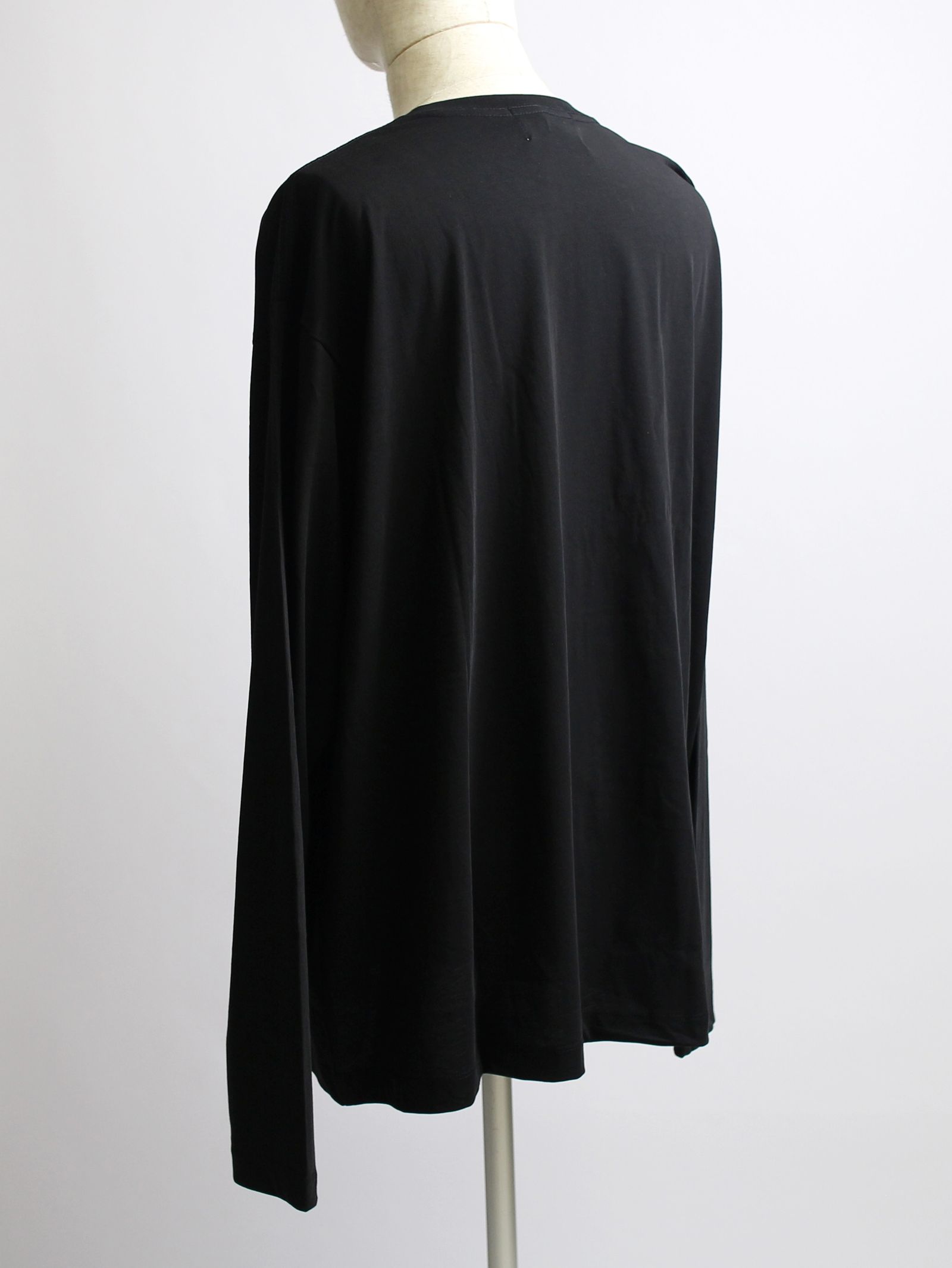 "POCKET TEE L/S - Technorama  - BLACK
