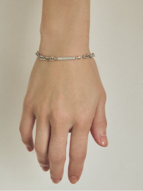 マリーナチェーンブレスレット SV  (M/20㎝)
