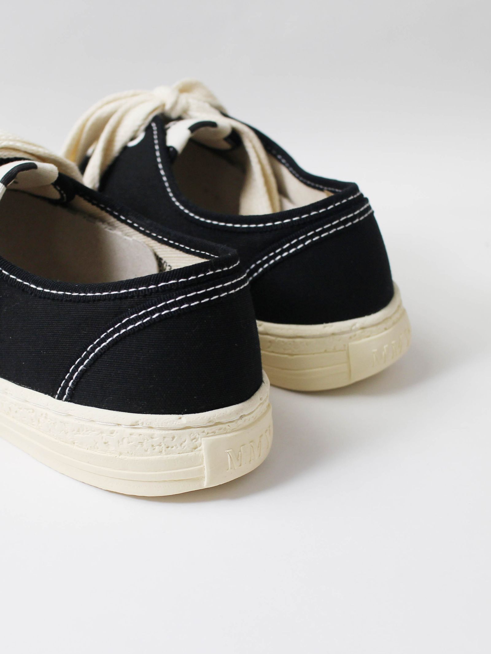 General Scale パストソール ローカットスニーカー -BLACK