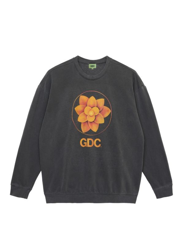 スウェットプルオーバー - Limited LOTUS Crew Sweat （BLACK)